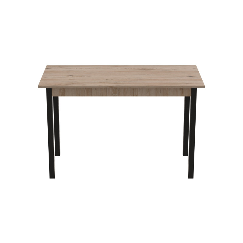 Стол кухонный Ferrum-decor Марио 75x120x60 Черный ДСП Сан-Марино 16мм (FRD-105661)