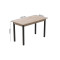 Стол кухонный Ferrum-decor Марио 75x120x60 Черный ДСП Сан-Марино 16мм (FRD-105661)