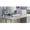 Стіл письмовий Кевін Ferrum-decor 75x120x60 Сірий метал ДСП Бетон 16 мм (FRD-106551)
