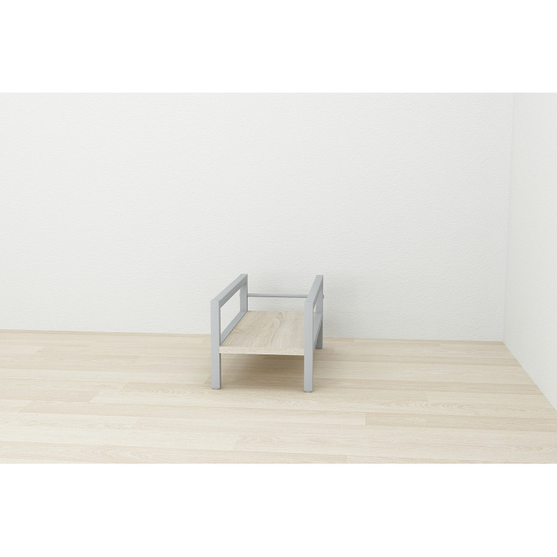 Підставка для системного блоку Ferrum-decor Нікі 21x24x45 Сірий ДСП Сонома 16мм (FRD-105301)