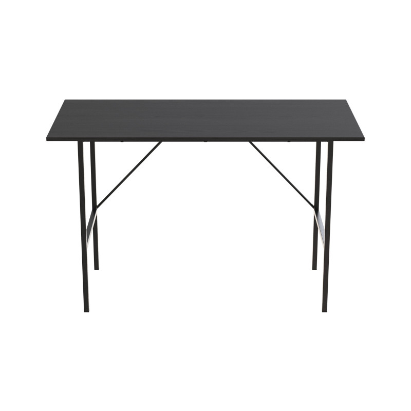 Стол письменный Line Тайм Ferrum-decor 750x1000x600 Черный металл ДСП Сосна Кембра 16 мм (FRD-104873)