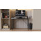 Стол письменный Line Тайм Ferrum-decor 750x1000x600 Черный металл ДСП Сосна Кембра 16 мм (FRD-104873)