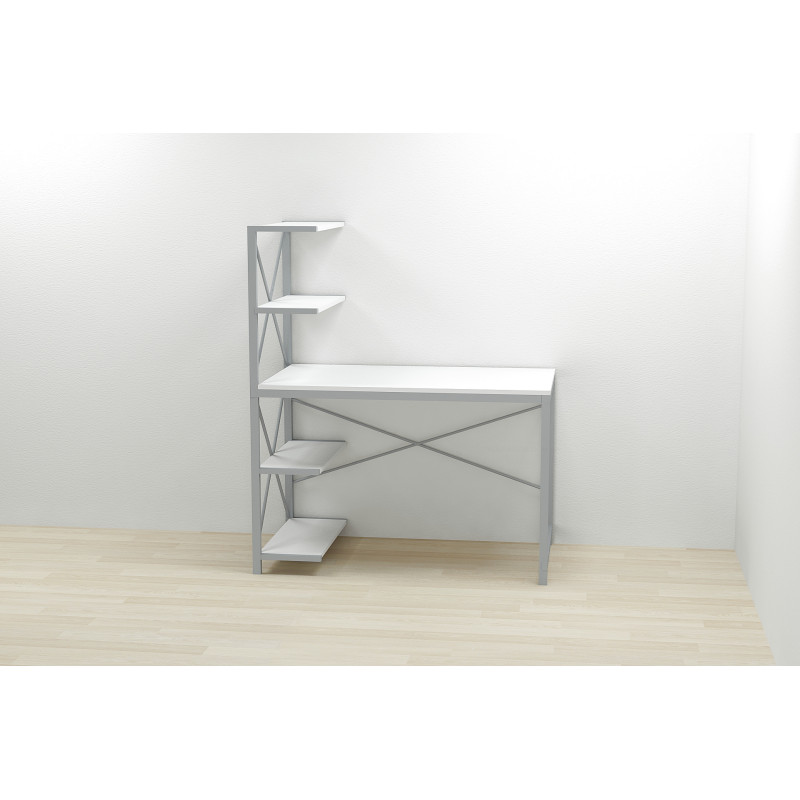 Комп'ютерний стіл Ferrum-decor Джек 75x120x60 Сірий ДСП (FRD-104393)