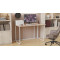 Комп'ютерний стіл Ferrum-decor Ханна 75x100x60 білий ДСП Дуб Сан-Марино 16мм (FRD-103993)