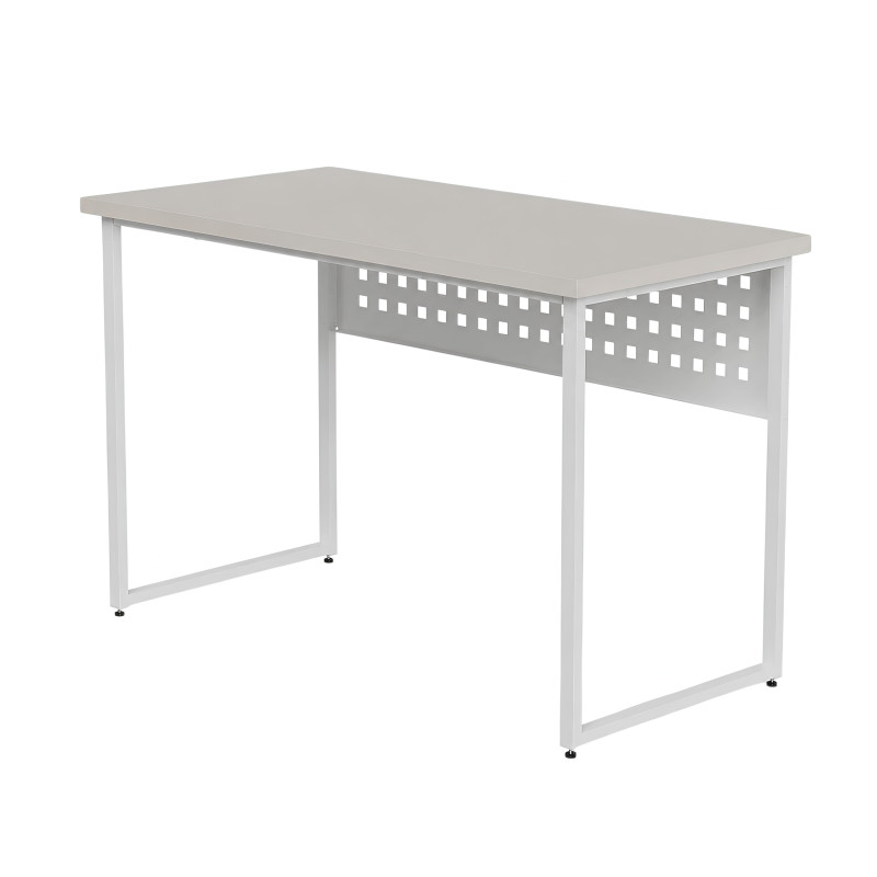 Стіл письмовий Майк Ferrum-decor 75x120x70 Білий метал ДСП Кашемір 32 мм (FRD-108325)