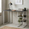 Комп'ютерний стіл Ferrum-decor Кевін 75x140x60 білий ДСП Сосна Кембра 16мм (FRD-101263)
