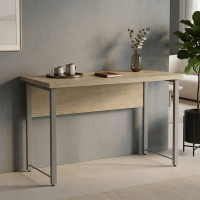 Письменный стол Ferrum-decor Курт 76x120x60 серый ДСП Дуб Сонома 32мм (FRD-101843)