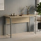 Письмовий стіл Ferrum-decor Курт 76x120x60 сірий ДСП Дуб Сонома 32мм (FRD-101843)
