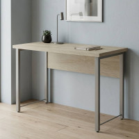Письмовий стіл Ferrum-decor Курт 76x140x60 сірий ДСП Дуб Сонома 32мм (FRD-101853)