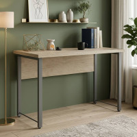 Письменный стол Ferrum-decor Курт 76x100x70 серый ДСП Дуб Сонома 32мм (FRD-101863)