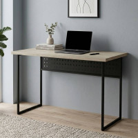 Письмовий стіл Ferrum-decor Майк 76x100x70 чорний ДСП Дуб Сонома 32мм (FRD-103883)