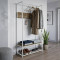Вешалка напольная модульная Ferrum-decor Трелис 13 180x90x38 белый ДСП Дуб Таверна 16мм (FRD-104333)