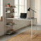 Комп'ютерний стіл Ferrum-decor Джек 75x140x60 Білий ДСП Бетон (FRD-104413)