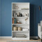 Шкаф Анжело Ferrum-decor на 5 полок 1900x800x380 ДСП Белое 16 мм (FRD-105043)