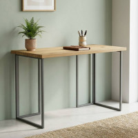 Комп'ютерний стіл Ferrum-decor Ханна 75x120x70 сірий ДСП Дуб Артизан 32мм (FRD-106221)