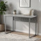 Стіл письмовий Майк Ferrum-decor 75x140x60 Сірий метал ДСП Бетон 16 мм (FRD-106521)