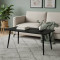 Стіл журнальний Монтана Ferrum-decor 45x100x50 Чорний метал ДСП (FRD-106751)