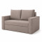 Диван ортопедичний Мекко Denver 1560х960 Bonel Standart Hard Plus II категорія Allure Premium Beige (MEK-161338)