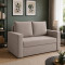 Диван ортопедичний Мекко Denver 1560х960 Bonel Standart Hard Plus II категорія Allure Premium Beige (MEK-161338)