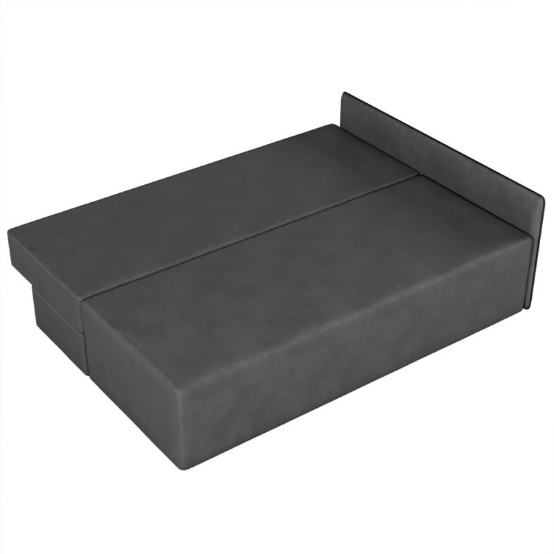Кутовий диван ортопедичний iSmart MORRO Maxi єврокнижка 205x149 см (матрац Bonel) графіт Laura 15 (ISM-051337)