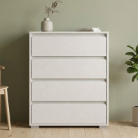Комод на 4 ящика LION АРТ-2 80х43х105 см Бетон Style (LION-045404)