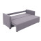 Диван прямий Мекко Monaco 2170х930 Gold II категорія Allure Premium Light Grey (MEK-161728)