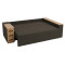 Кутовий ортопедичний диван Мекко Cube Shuttle 2600x1430 Light Акційна тканина Bagama 35 (MEK-161127)