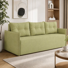 Диван розкладний ортопедичний Мекко Erne 2060х950мм Pocket Spring Cocos I категорія Riviera 040 (MEK-161498)