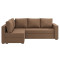Кутовий ортопедичний диван Мекко Lincoln 2400*1500 Light тканина Bagama 03 (MEK-161268)