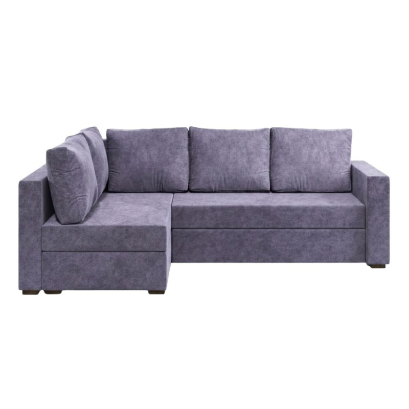 Кутовий ортопедичний диван Мекко Lincoln 2400*1500 Gold IV категорія Bestseller Dusty Violet (MEK-161288)