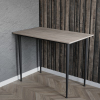 Універсальний стіл Prime Ferrum-decor 750x1400x700 Чорний метал ДСП Дуб Кремона Канолло 16 мм (FRD-107675)