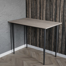 Універсальний стіл Prime Ferrum-decor 750x1400x700 Чорний метал ДСП Дуб Кремона Канолло 16 мм (FRD-107675)