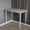 Універсальний стіл Prime Ferrum-decor 750x1400x700 Білий метал ДСП Дуб Кремона Канолло 16 мм (FRD-107735)