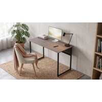 Стіл письмовий Майк Ferrum-decor 75x120x60 Чорний метал ДСП Дуб Кремона Канолло 16 мм (FRD-108195)