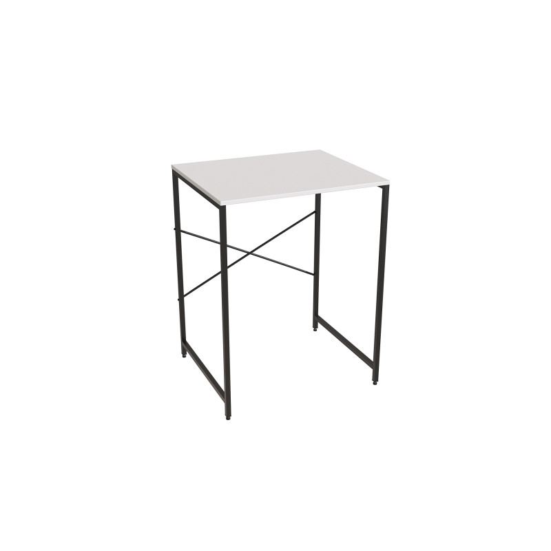 Стелаж-полиця Бафрум 401 Ferrum-decor для пральної машини 90x70,5x60,5 Чорний метал ДСП Білий 16 мм (FRD-107355)