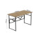 Комп'ютерний стіл Ferrum-decor Раян 76x120x60 чорний ДСП Дуб Артизан 32 мм (FRD-107095)