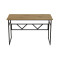 Комп'ютерний стіл Ferrum-decor Раян 76x120x60 чорний ДСП Дуб Артизан 32 мм (FRD-107095)