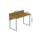Комп'ютерний стіл Ferrum-decor Скай 75x140x60 сірий ДСП Дуб Артизан 16 мм (FRD-106985)