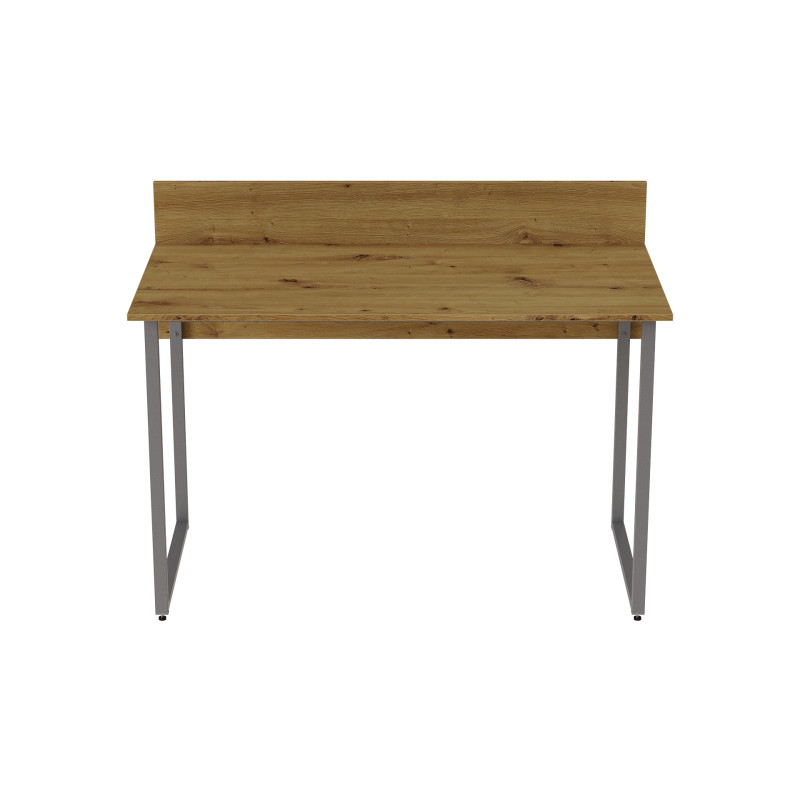 Комп'ютерний стіл Ferrum-decor Скай 75x100x60 сірий ДСП Дуб Артизан 16 мм (FRD-106965)