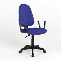 Кресло офисное поворотное Новый Стиль PRESTIGE II GTP CPT PL56 C-6 (Синий) (NWS-124469)