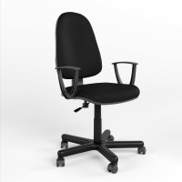 Кресло офисное поворотное Новый Стиль PRESTIGE II GTP PM60 P V-4 (Черный) (NWS-124439)
