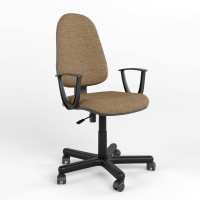 Кресло офисное поворотное Новый Стиль PRESTIGE II GTP (FREESTYLE) PM60 P C-25 (Бежево-желтый) (NWS-124409)
