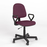 Крісло офісне поворотне Новий Стиль REGAL GTP NEW PM60 C-29 (Вишневий) (NWS-124599)