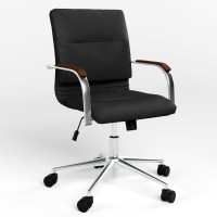 Кресло офисное поворотное Новый Стиль SAMBA ULTRA GTP CHR64 ECO-30 (Черный) (NWS-124759)