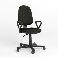 Крісло офісне поворотне Новий Стиль STANDART GTP (J) PM60 C-73 (Сірий) (NWS-124809)