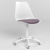 Кресло на роликах поворотное Новый Стиль ASTI SOFT GTS (J) PW62 (BOX-1) P SORO-65 (Фиолетовый) (NWS-123203)