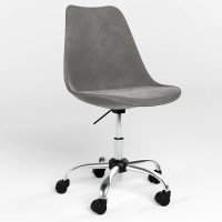 Крісло на роликах поворотне Новий Стиль ASTI SOFT GTS (J) CHR61 (BOX-1) P PUMA-03 (Світло-сірий) (NWS-123173)