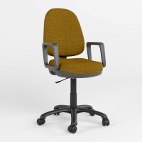 Крісло операторське поворотне Новий Стиль COMFORT GTP C-89 (Темно-салатова) (NWS-123333)