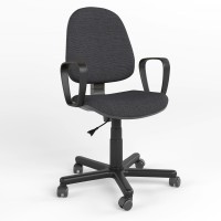 Крісло операторське поворотне Новий Стиль FOREX GTP PM60 C-38 (Антрацит) (NWS-123423)