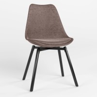 Стілець обідній Новий Стиль ASTI BLACK SOFT WOOD (BOX-1) PL-05 (Світло-коричневий) (NWS-127284)